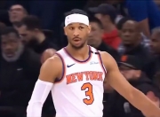 LOL决赛-尼克斯鏖战猛龙，莫兰特扛起全队