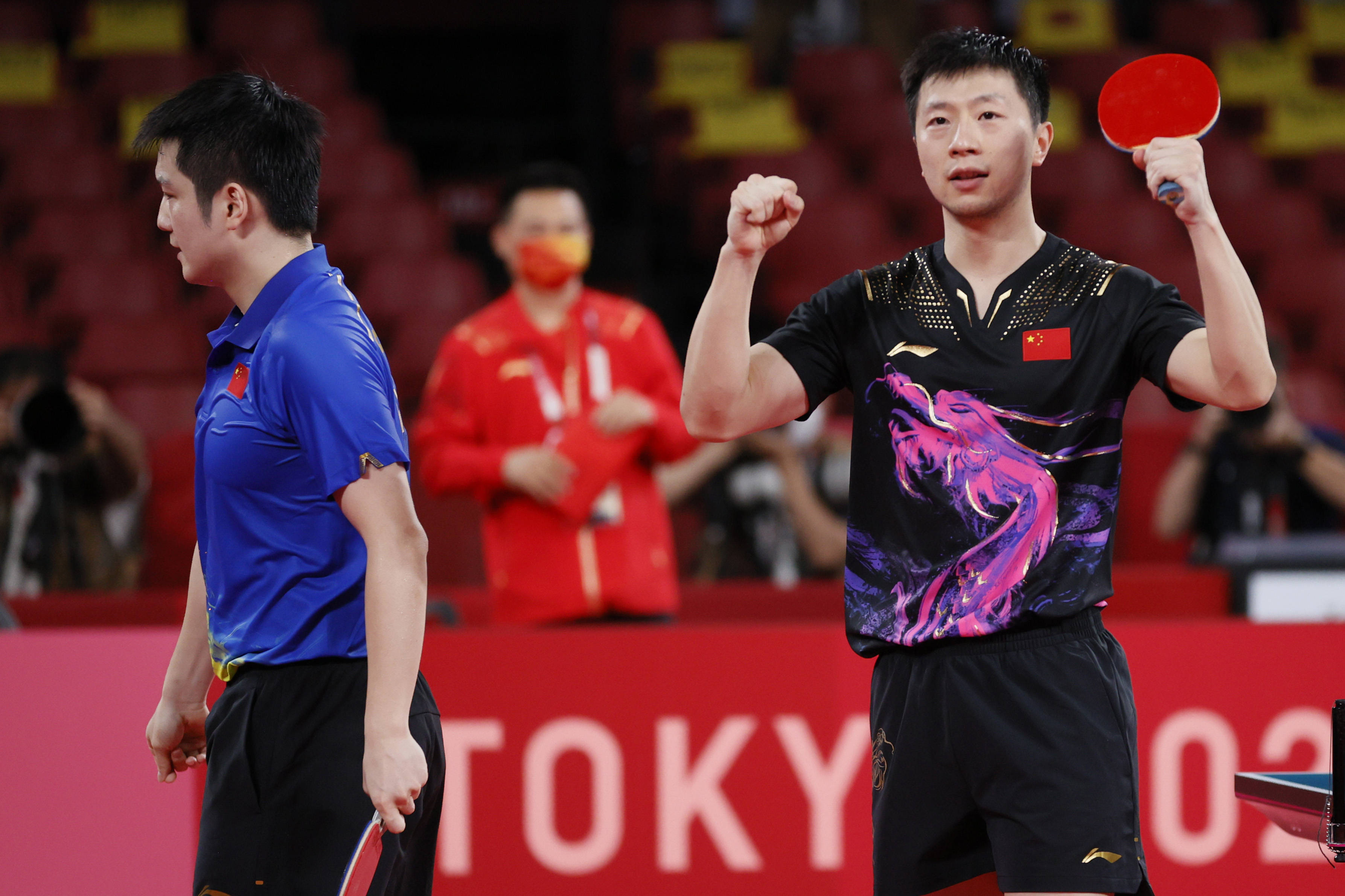 德国队鏖战韩国队，马龙关键制胜